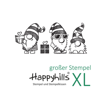 Stempel drei Wichtel