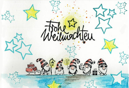 Stempel Wichtelbordüre