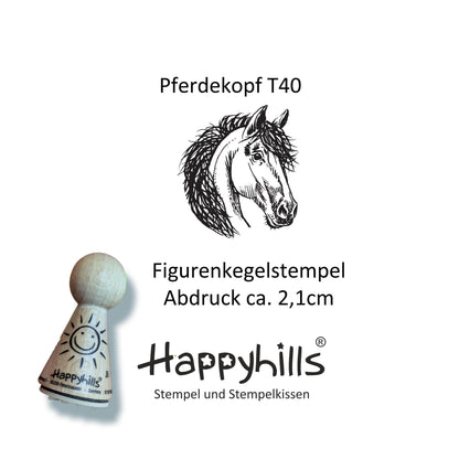 Kegelstempel Pferde und Hufeisen Auswahl oder Set