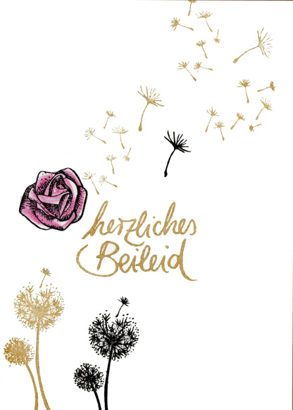 Stempel herzliches Beileid