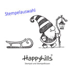 Stempel Wichtel Flimflam mit Laterne und Schlitten Auswahl oder Set
