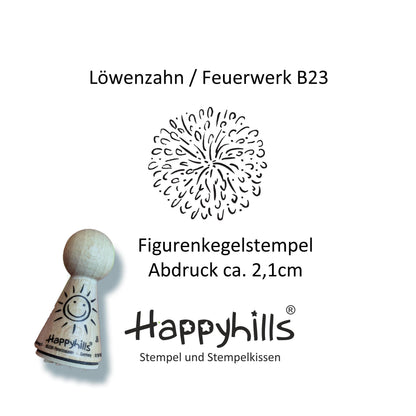 Kegelstempel Pusteblumen Auswahl oder Set