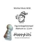 Kegelstempel Wichtel Weihnachten Auswahl oder Set