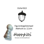 Kegelstempel Blätter und Eichel Auswahl oder Set