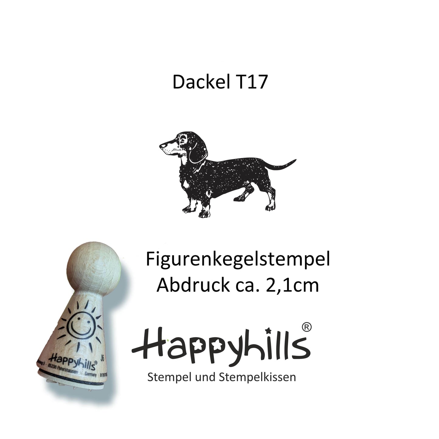 Kegelstempel Hunde Auswahl oder Set