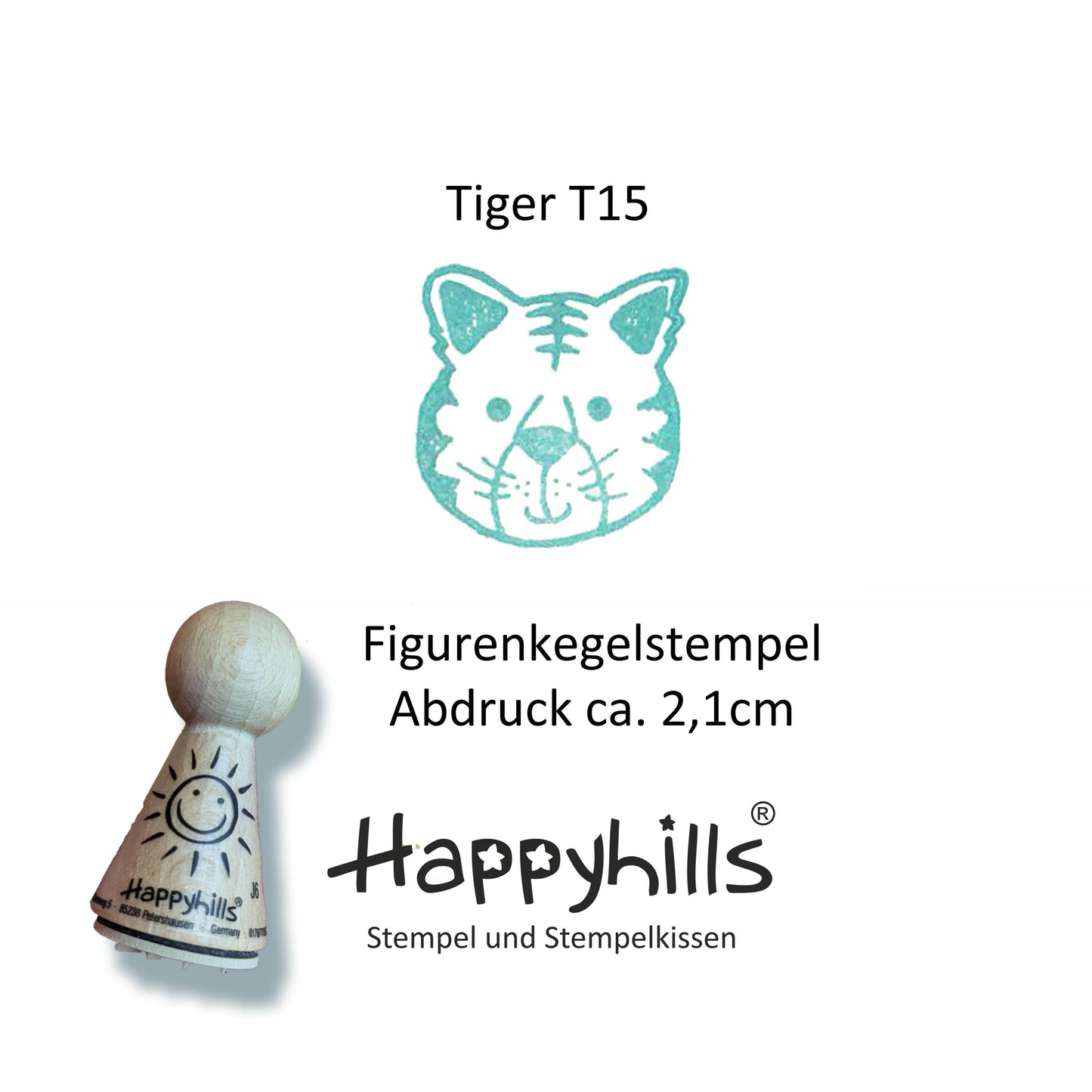 Kegelstempel Katzen und Tatze Auswahl oder Set