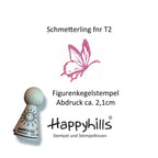 Kegelstempel Schmetterlinge Auswahl oder Set