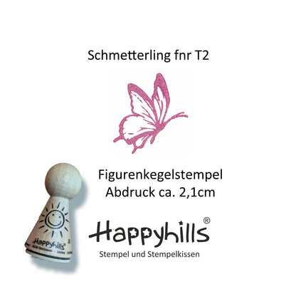 Kegelstempel Schmetterlinge Auswahl oder Set