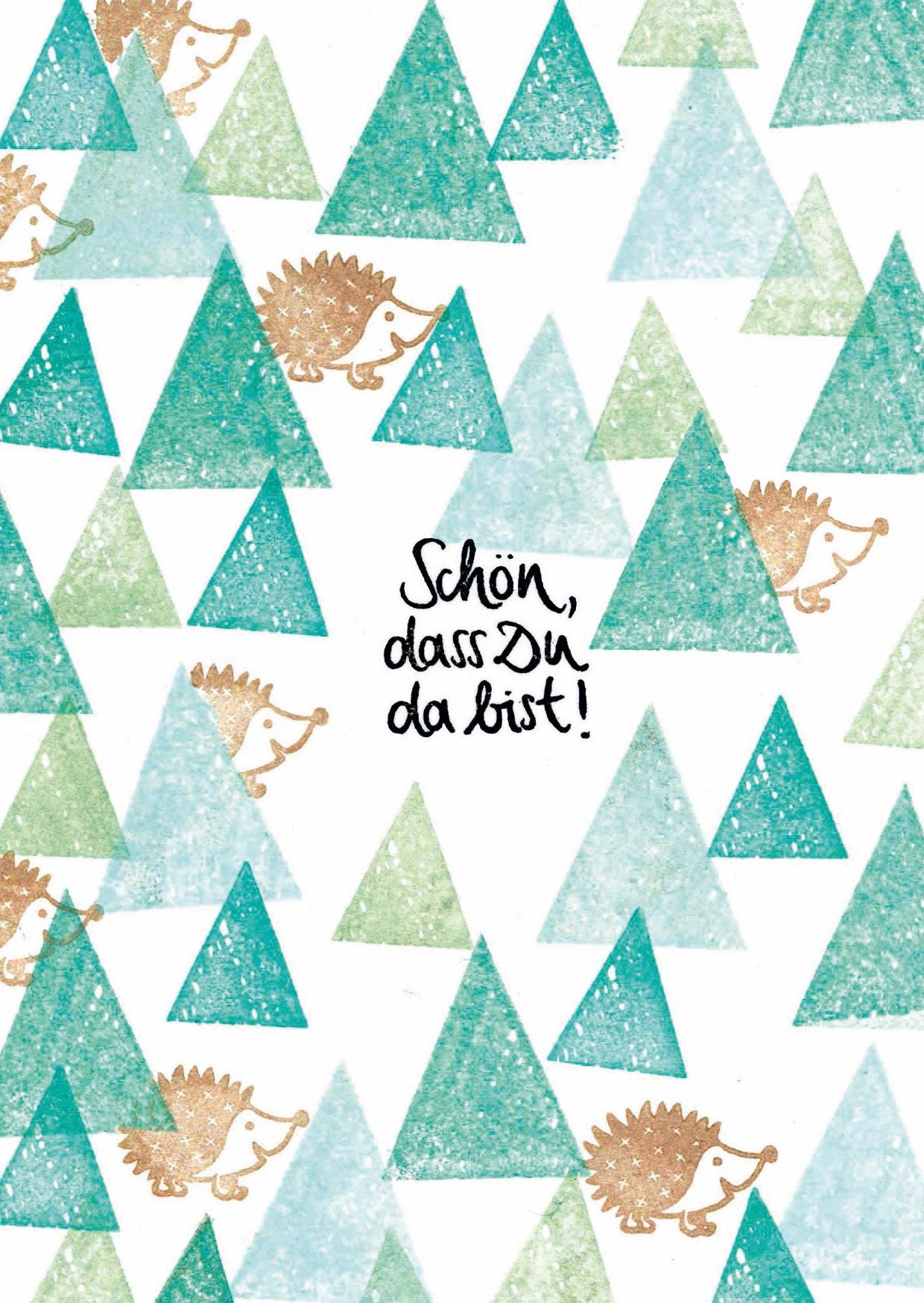 Kegelstempel Igel, Eichhörnchen und Waldkauz Auswahl oder Set
