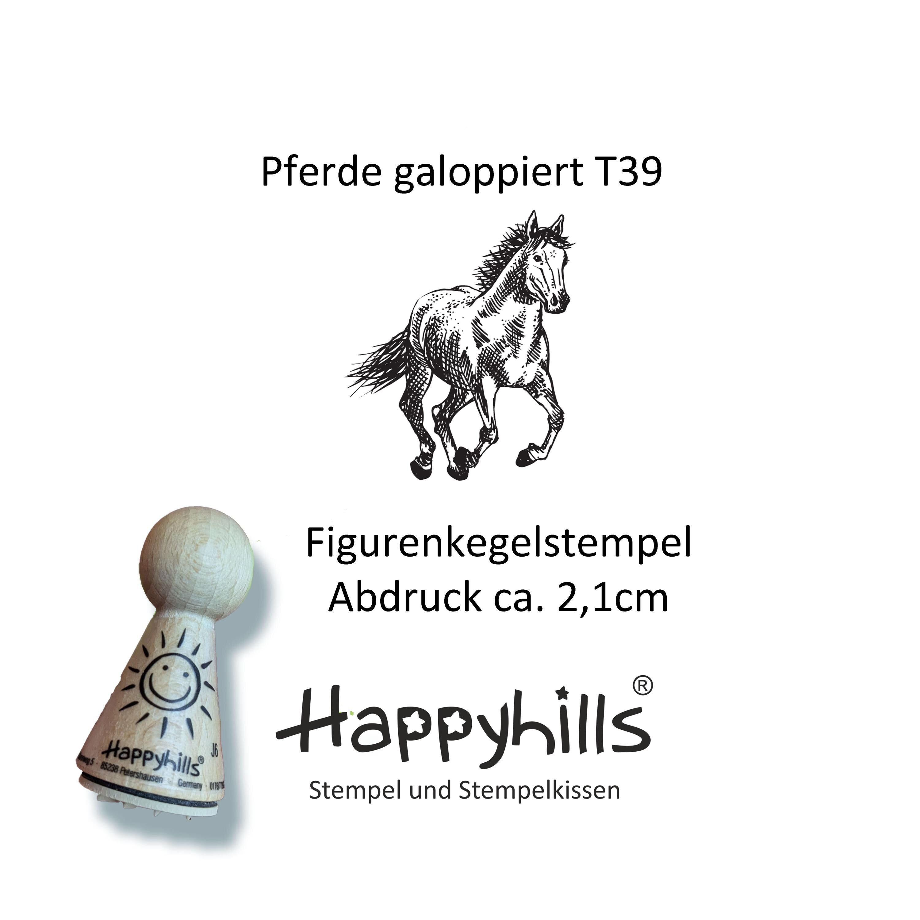 Kegelstempel Pferde und Hufeisen Auswahl oder Set
