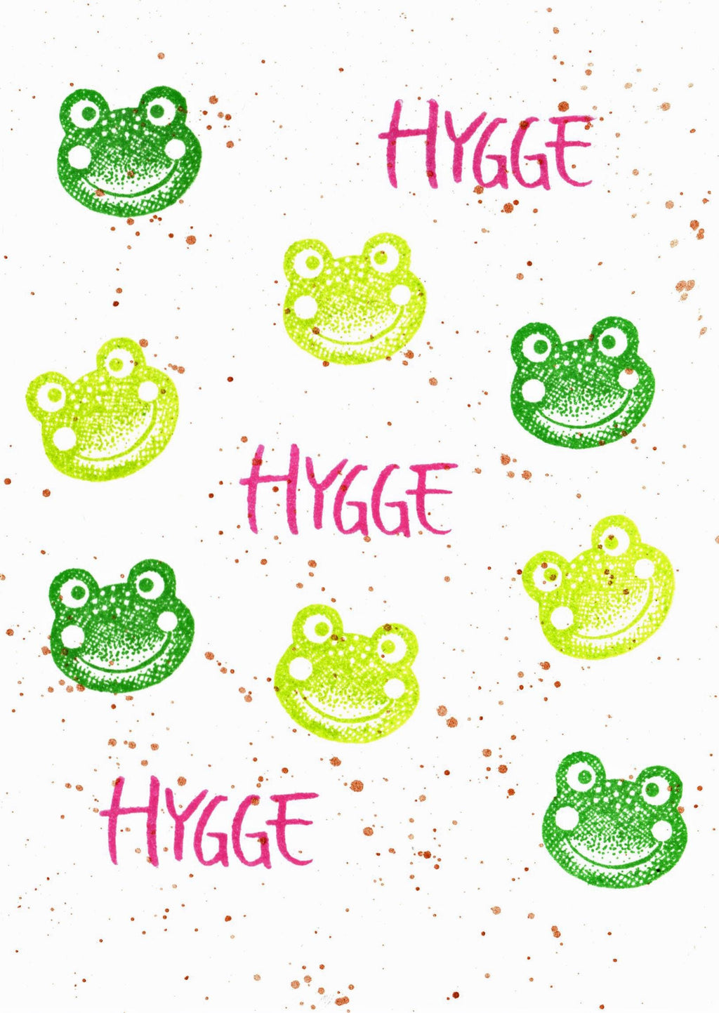 Stempel hyggelig und HYGGE