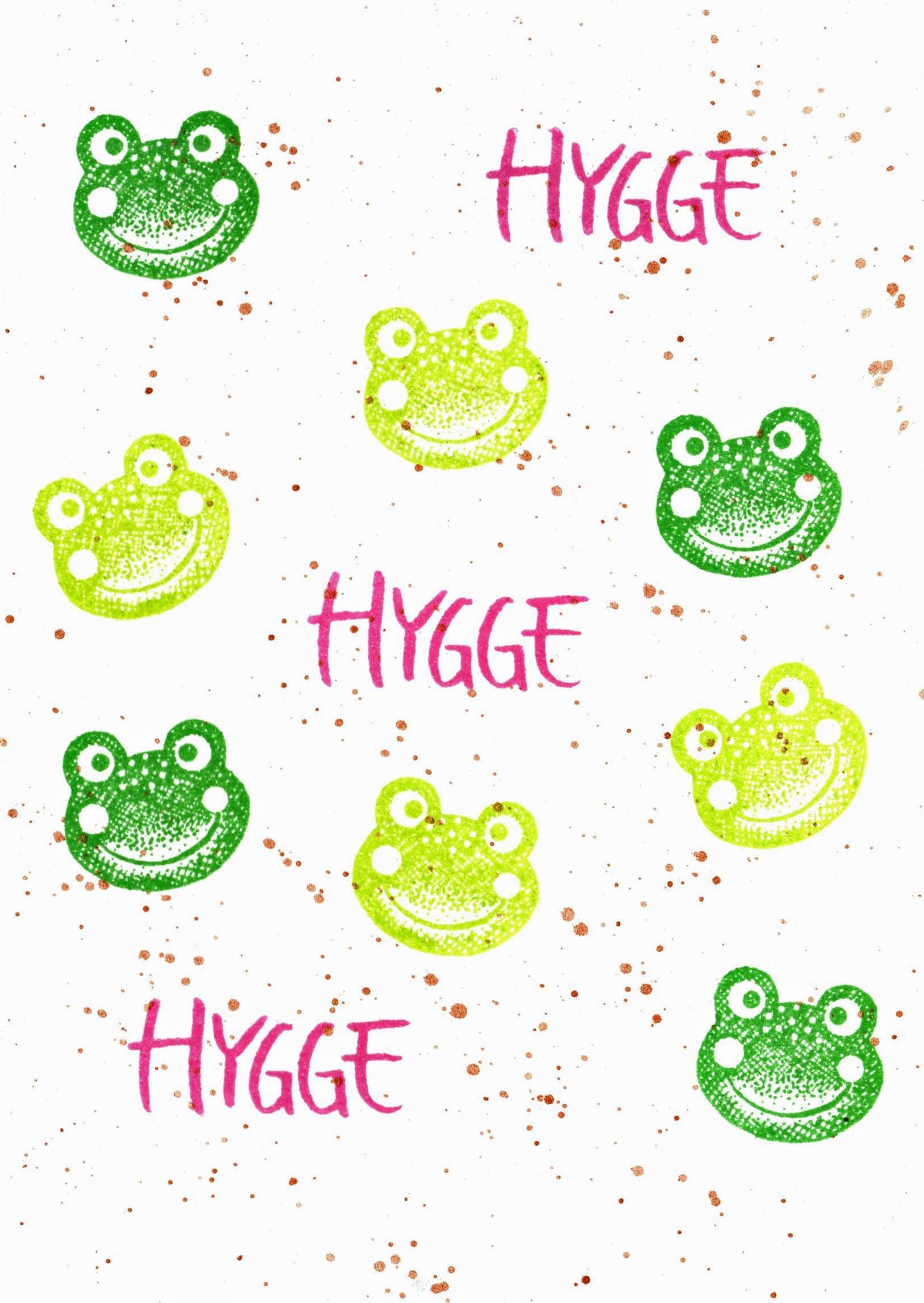 Stempel hyggelig und HYGGE