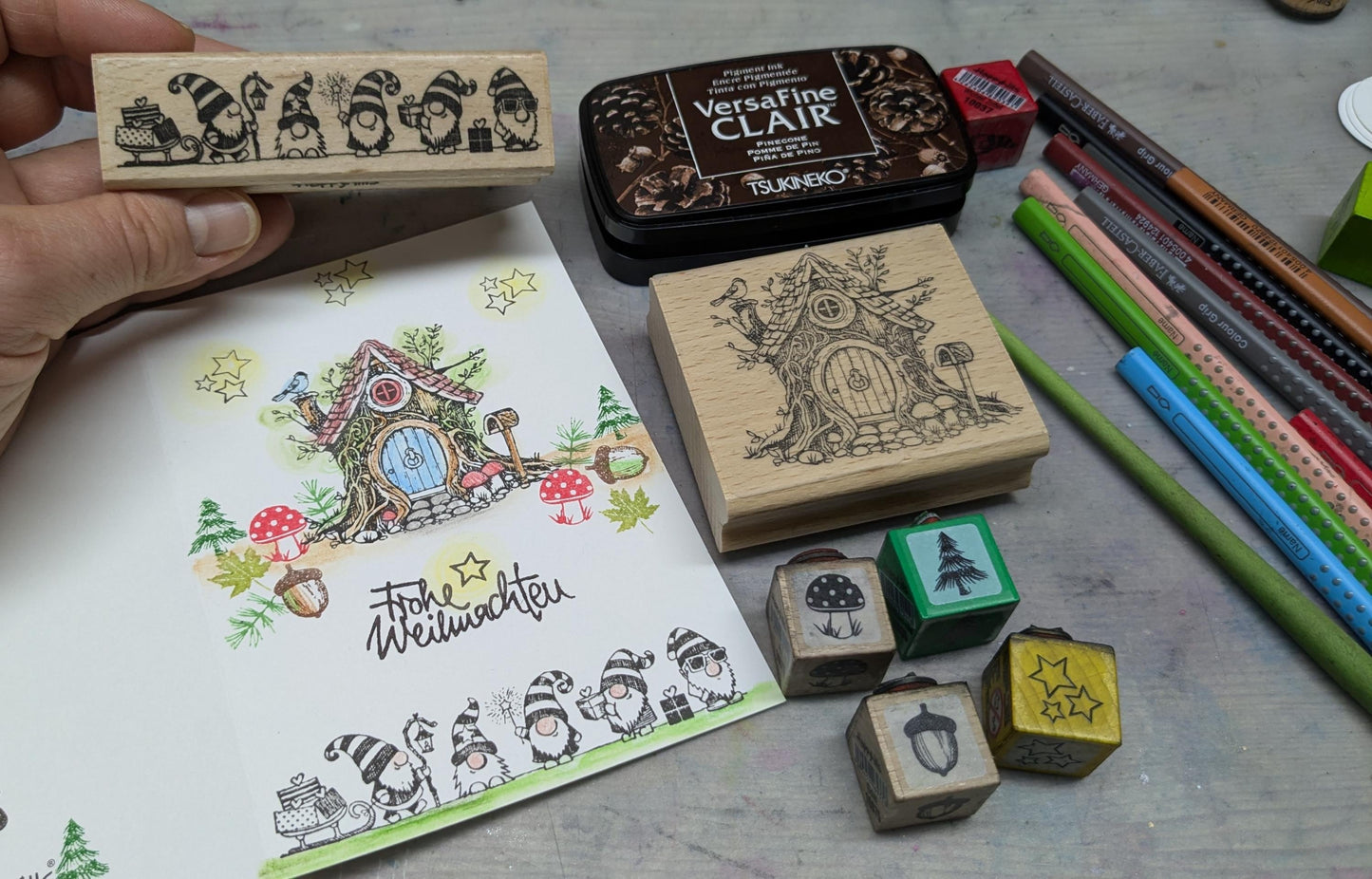 Stempel Wichtelhaus