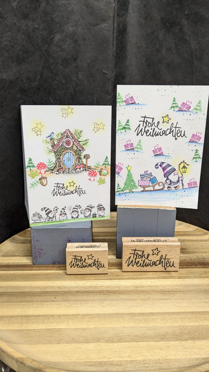 Stempel Frohe Weihnachten