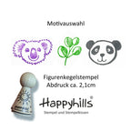 Kegelstempel Koala, Eukalyptus und Panda Auswahl oder Set