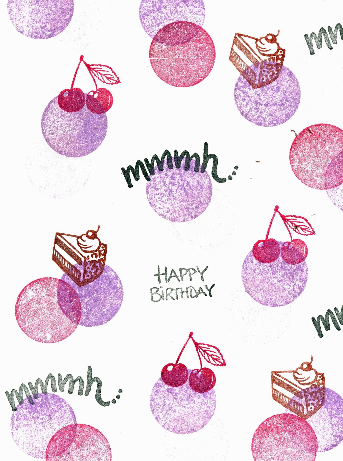Kegelstempel Vielen Dank, Happy Birthday und für Dich Auswahl oder Set