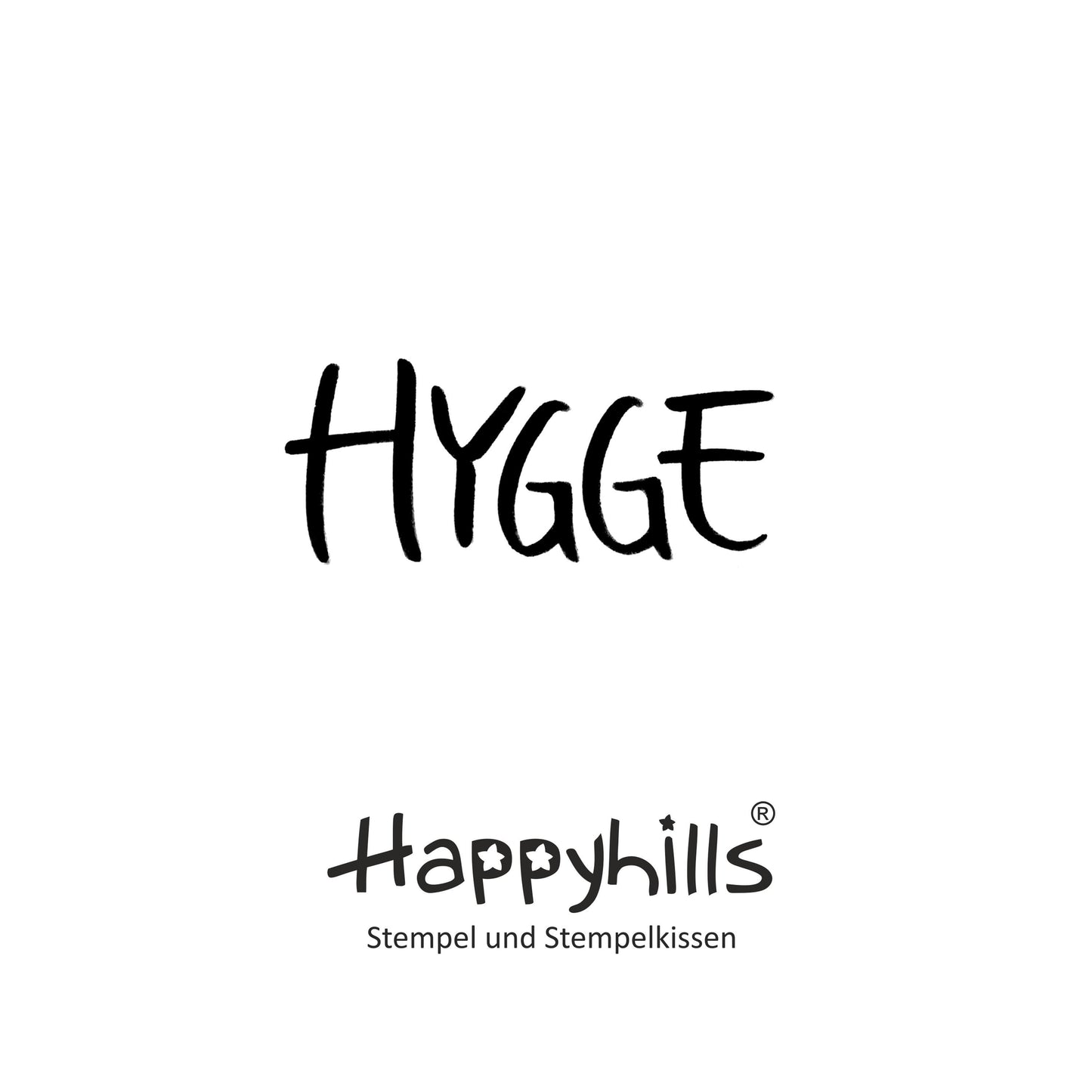 Stempel hyggelig und HYGGE