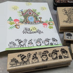 Stempel Wichtelbordüre
