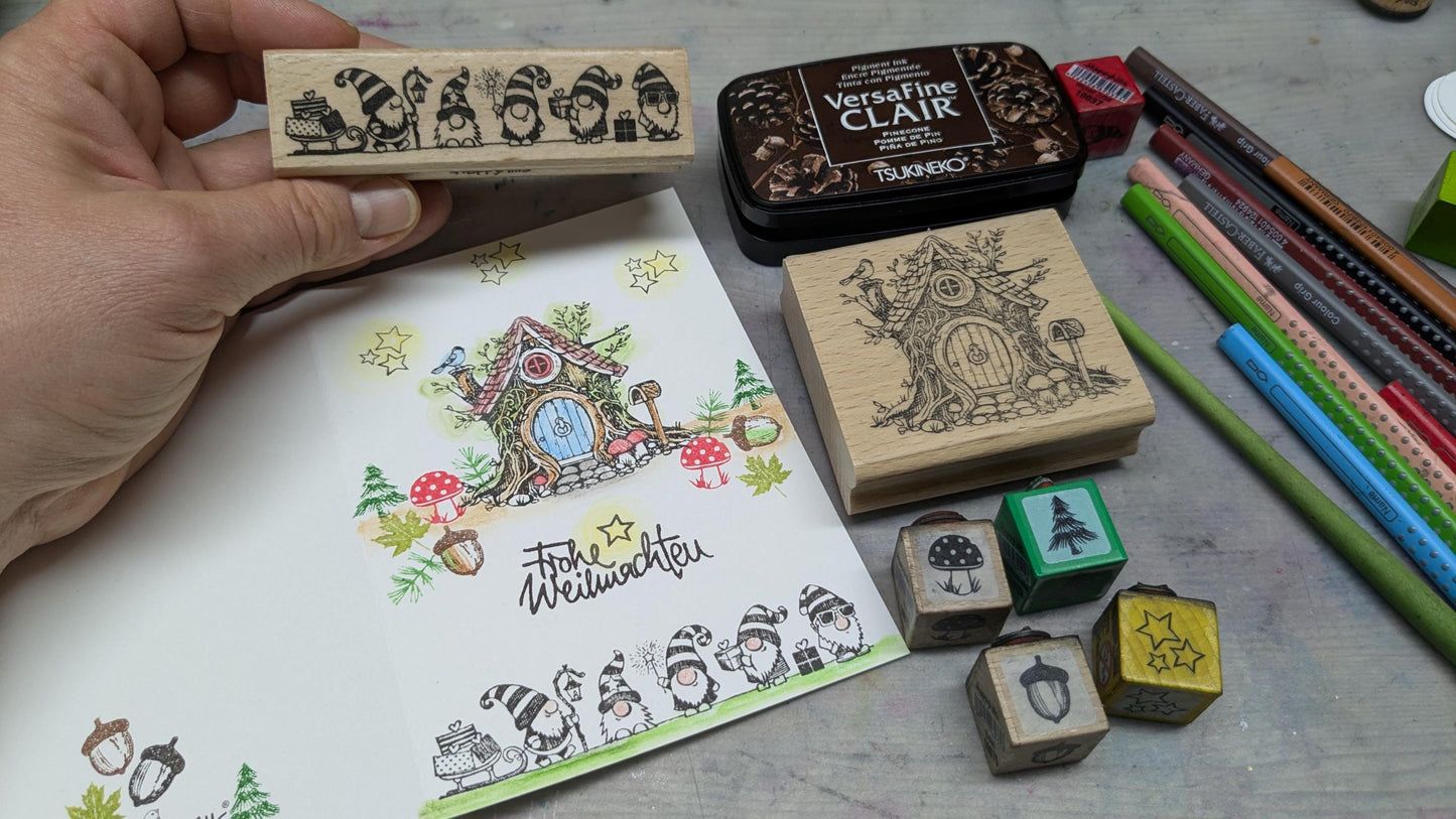 Stempel Wichtelbordüre