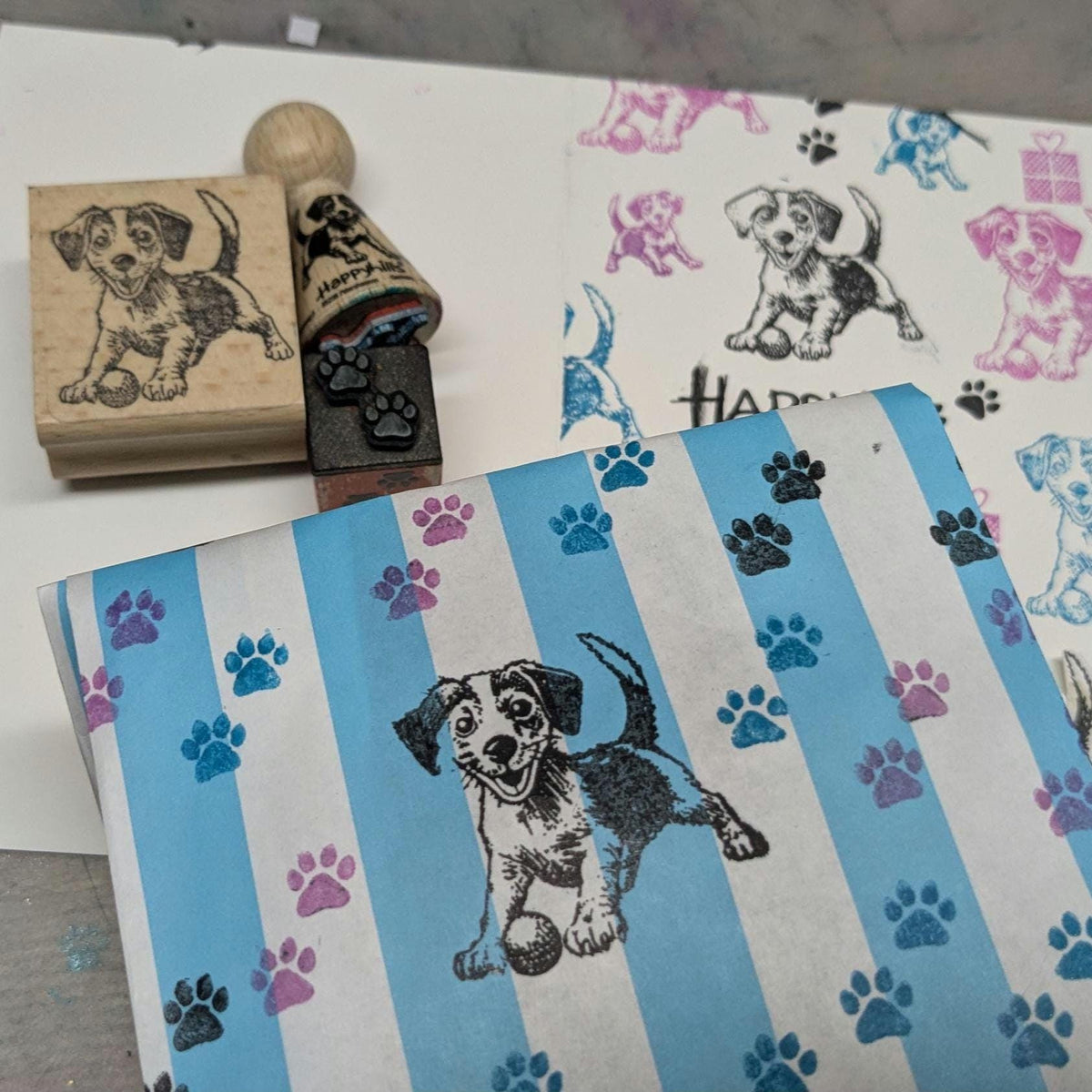 Stempel Hundewelpe