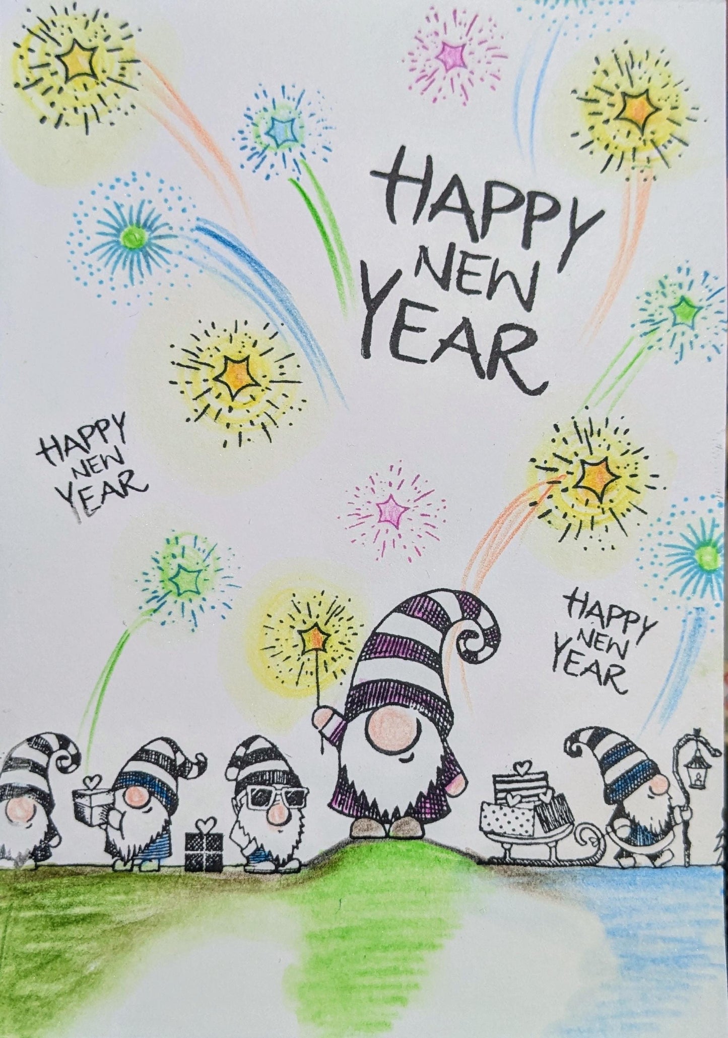 Stempel Wichtelbordüre