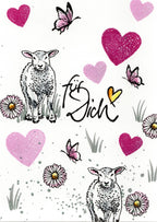 Ministempel Biene, Libelle und Schmetterling Auswahl oder Set