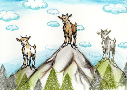 Stempel Tannenbaum natur