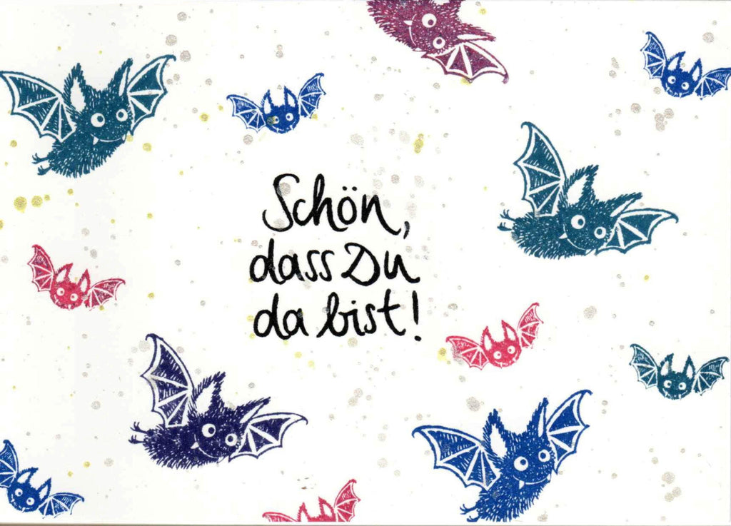 Stempel Schön, dass du da bist!
