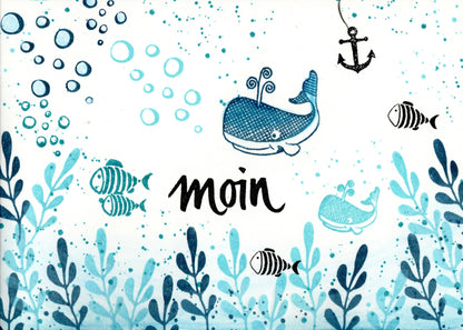 Kegelstempel Meerestiere Auswahl oder Set