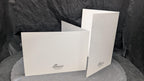 Klappkarte A6 naturweiss Hochformat oder Querformat