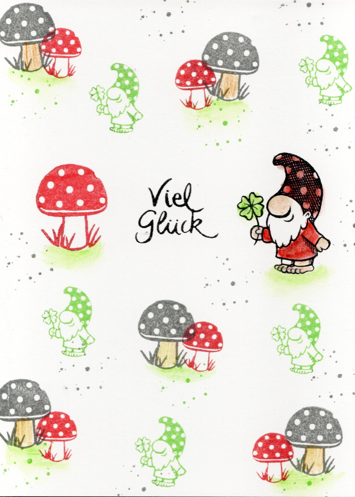 Kegelstempel Wichtel Sommer Auswahl oder Set