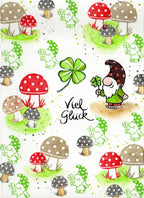 Stempel Glücksklee