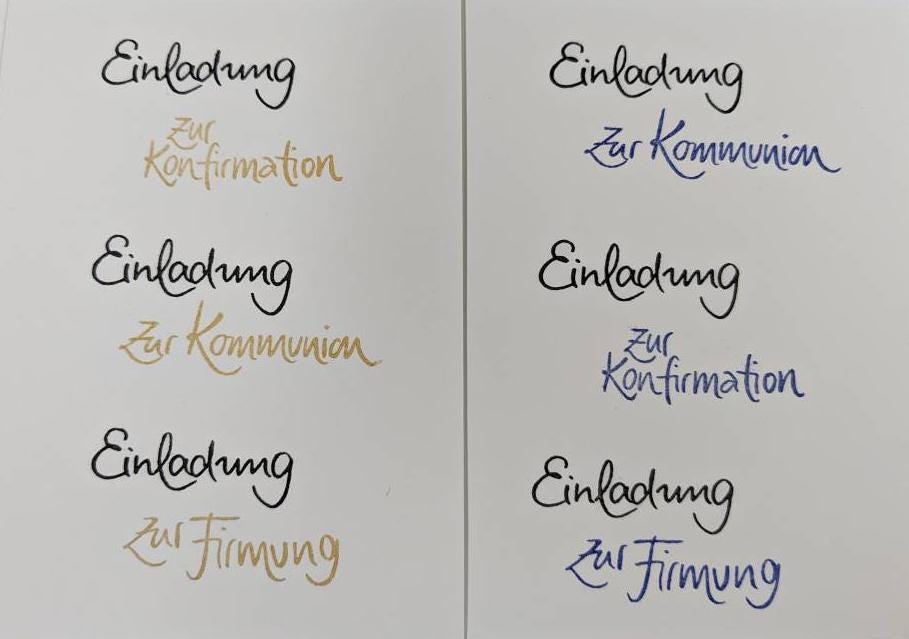 Stempel Einladung