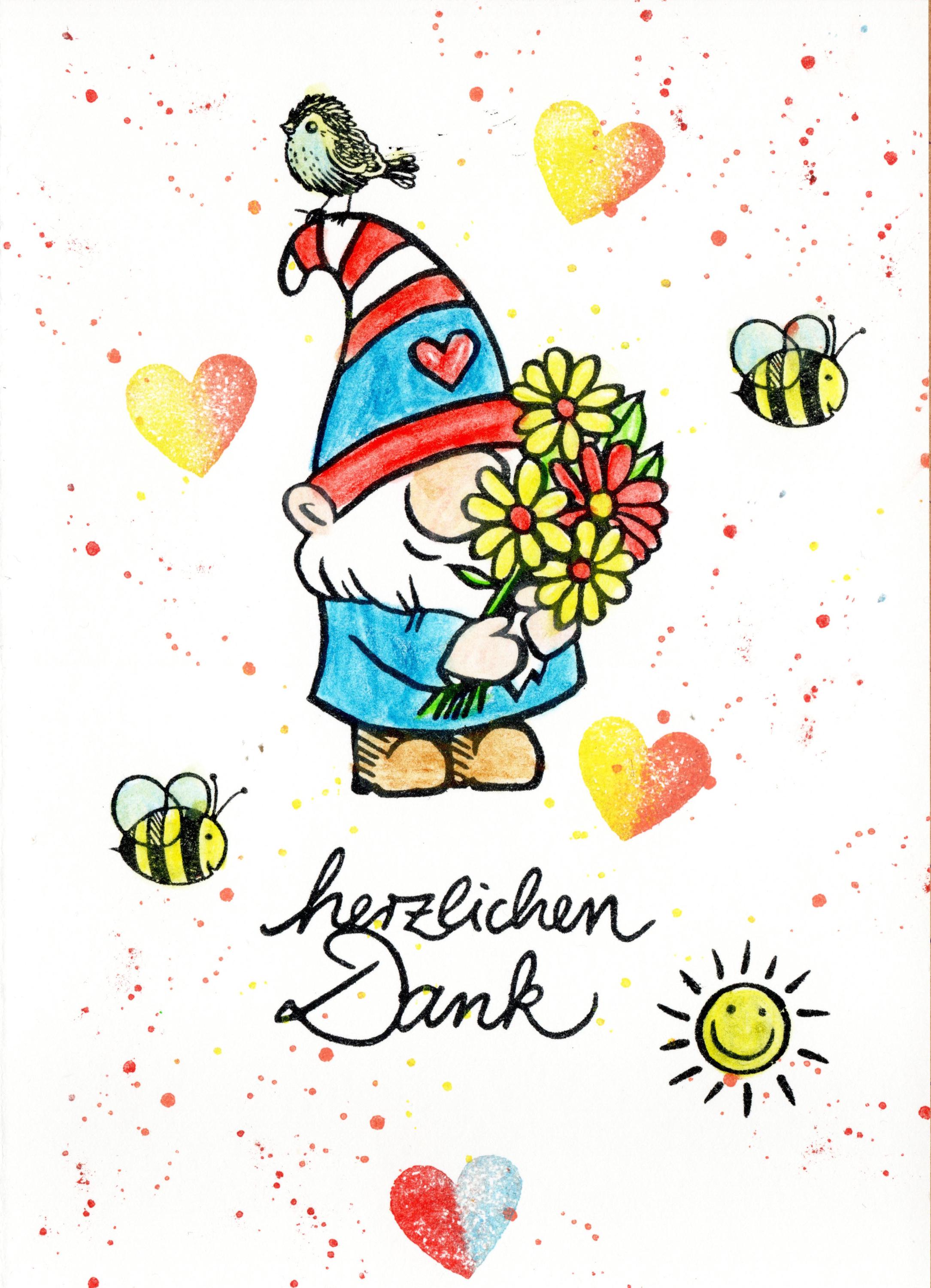 Stempel Vögelchen