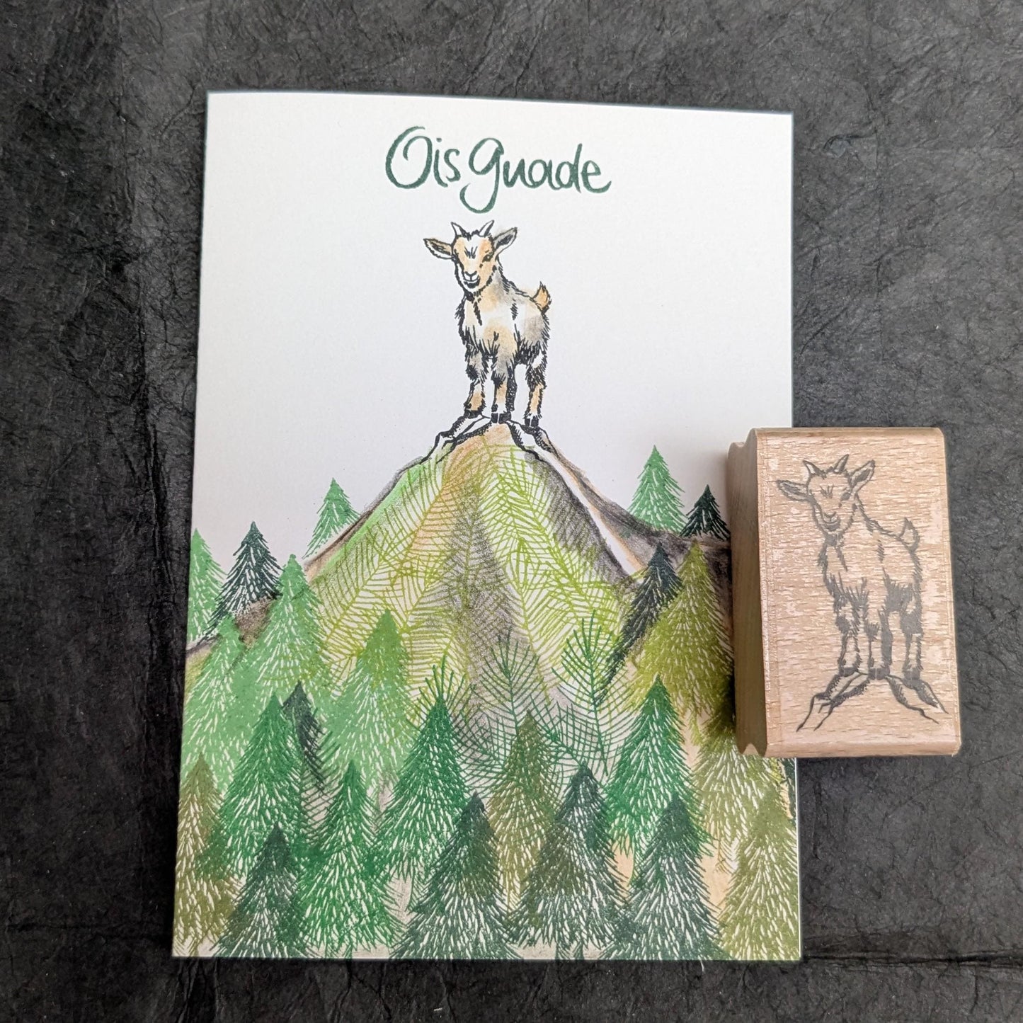 Stempel Zicklein