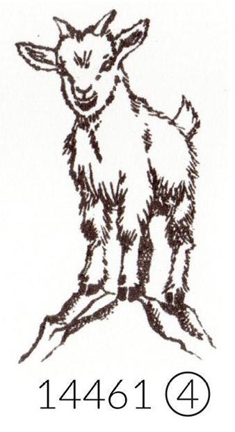 Stempel Zicklein