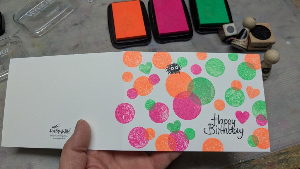 VersaColor Stempelkissen groß NEON Farben