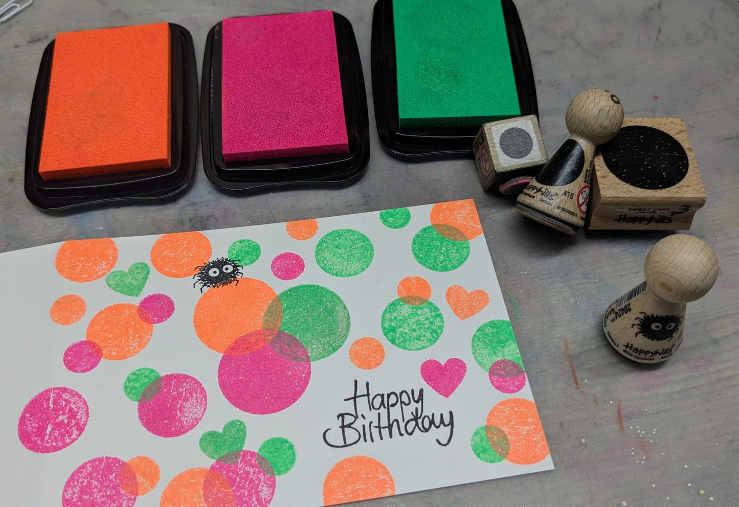 VersaColor Stempelkissen groß NEON Farben