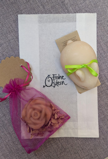 Stempel Frohe Ostern mit Küken