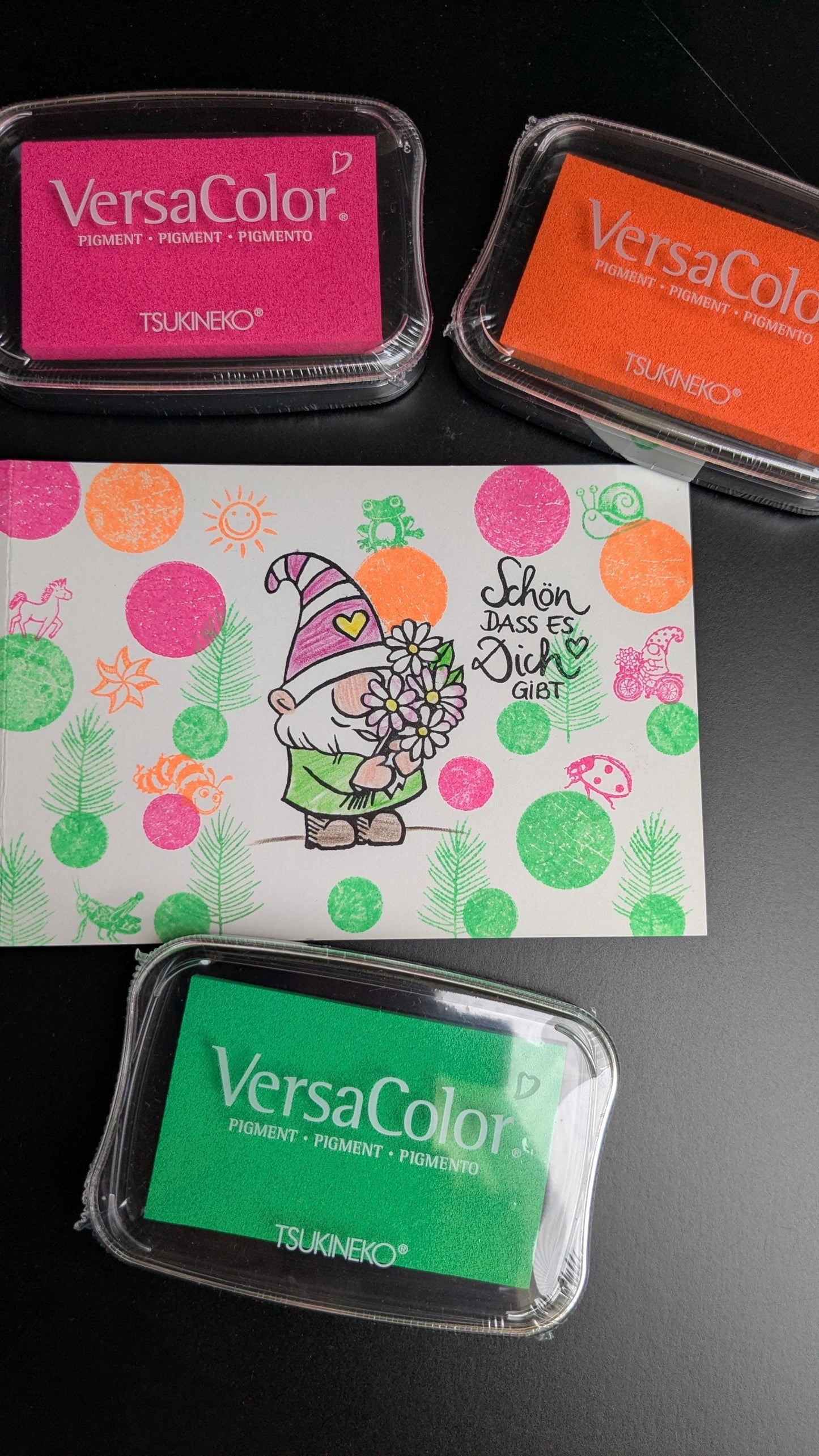 VersaColor Stempelkissen groß NEON Farben