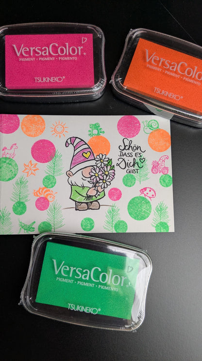 VersaColor Stempelkissen groß NEON Farben