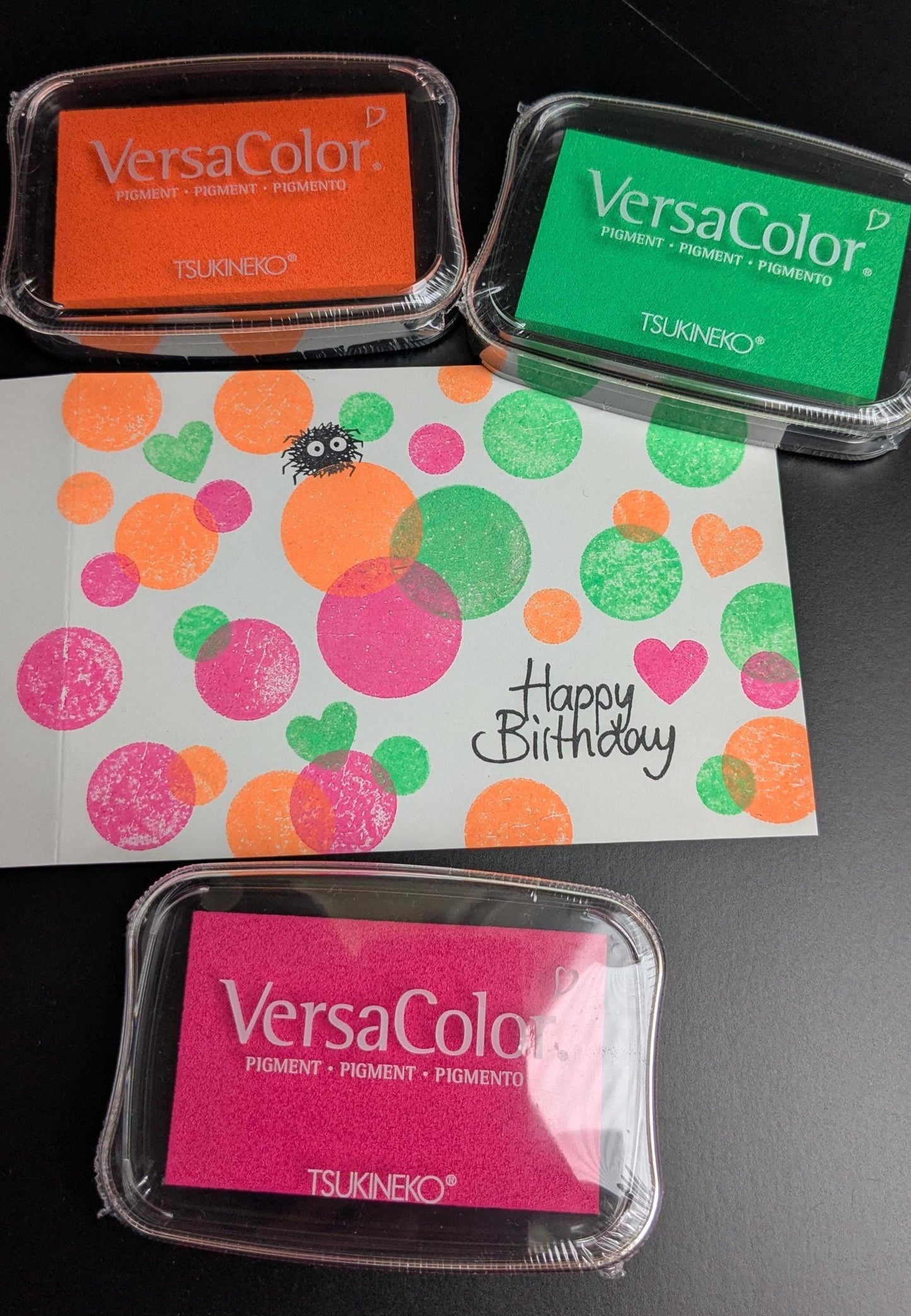 VersaColor Stempelkissen groß NEON Farben