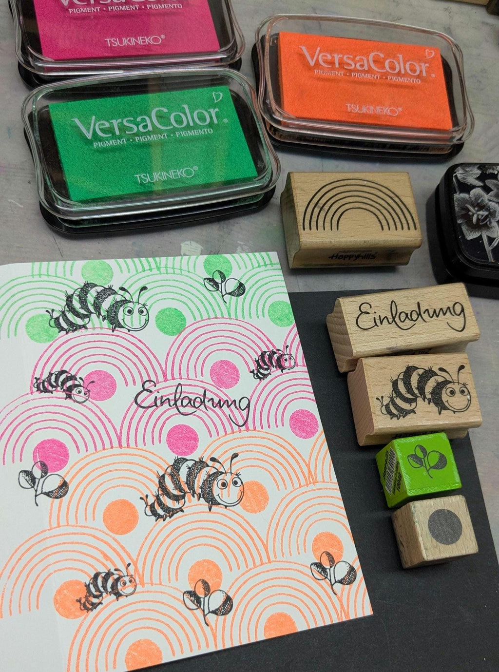Stempel Regenbogen