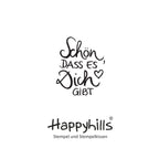 Stempel Schön, dass es dich gibt