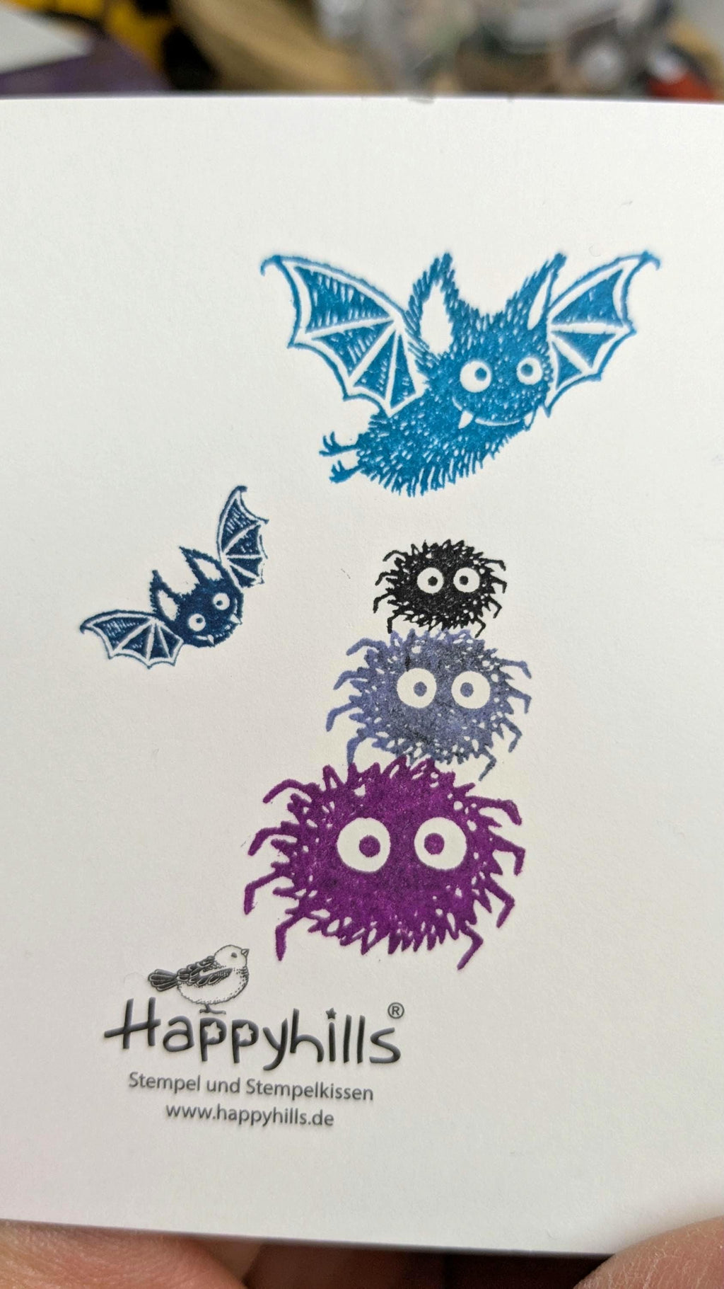 Stempel Fledermaus