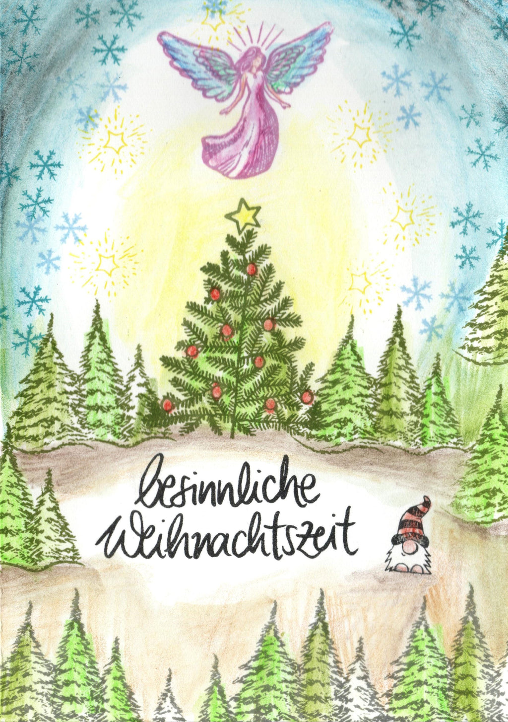 Stempel besinnliche Weihnachtszeit
