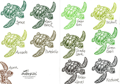 Stempel Meeresschildkröte