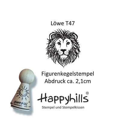Kegelstempel Delfine, Löwe und Capybara Auswahl oder Set
