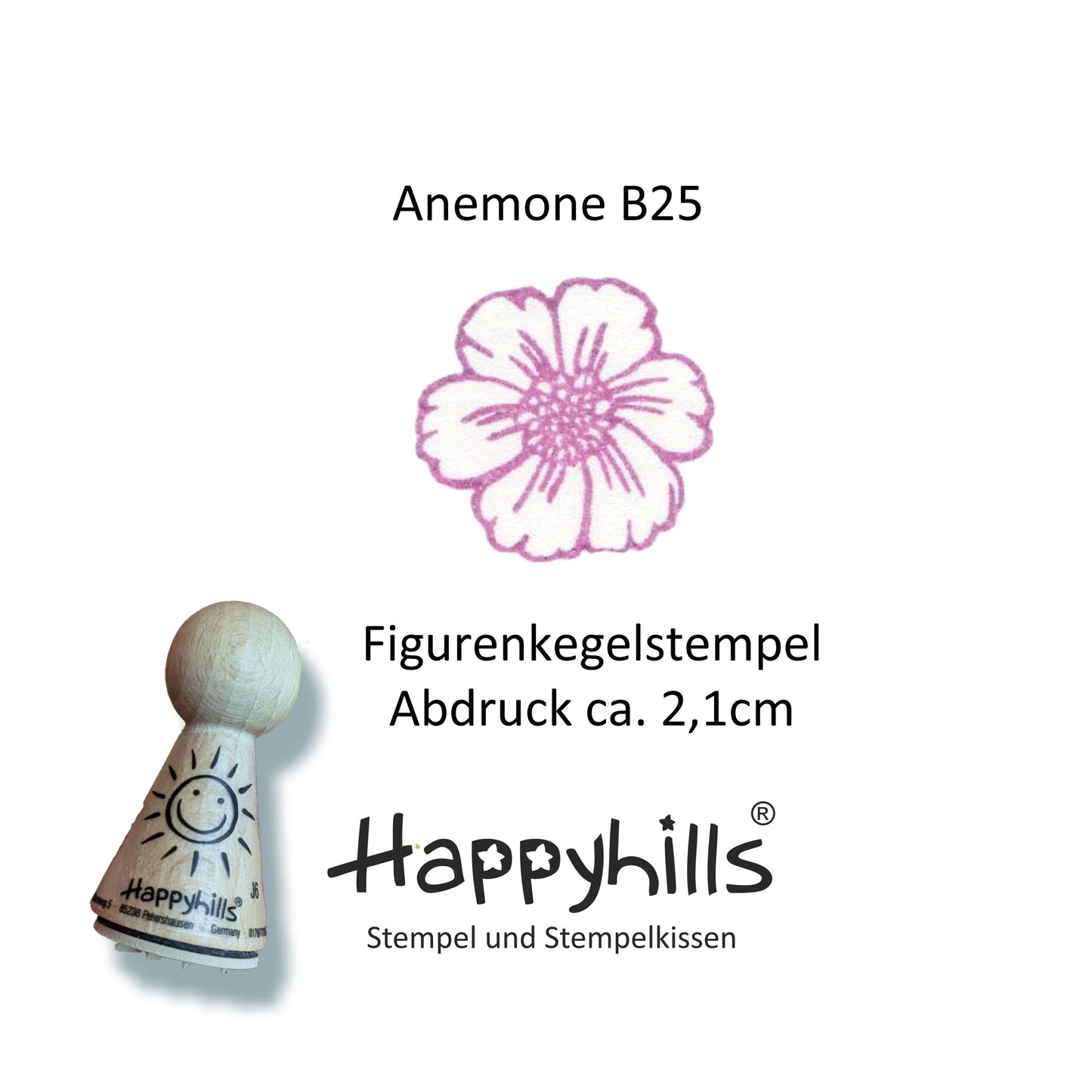 Kegelstempel Blumen Auswahl oder Set