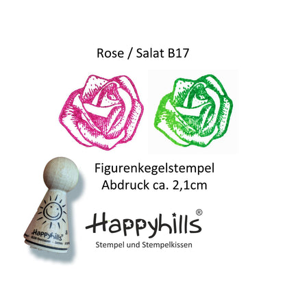 Kegelstempel Blumen Auswahl oder Set
